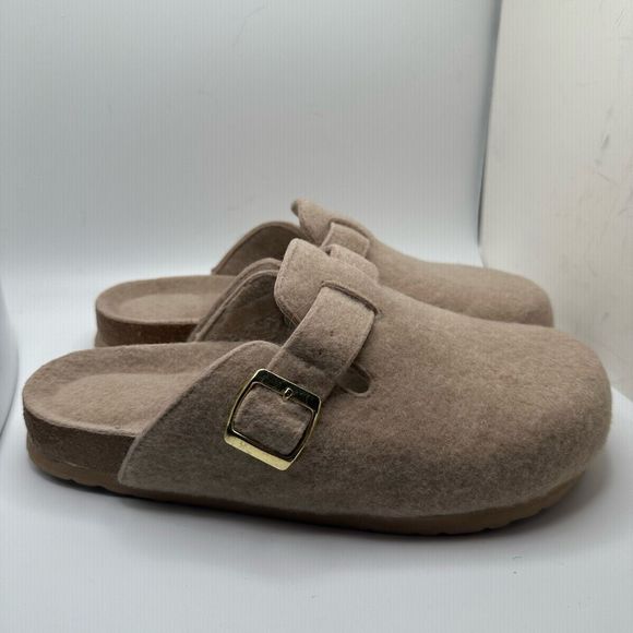 CUSHIONAIRE Womens Clog 10 SAND - Picture 1 of 7